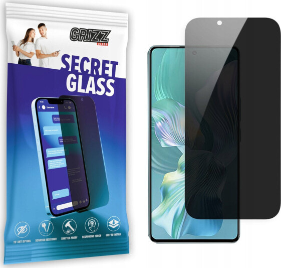 GrizzGlass Szkło prywatyzujące GrizzGlass SecretGlass Honor 80 Pro Flat