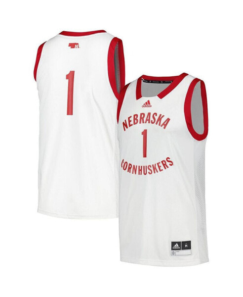 Men's #1 Nebraska Huskers Team Swingman Jersey