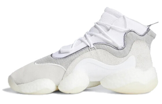 adidas originals Crazy BYW 1.0 White Black 防滑耐磨 低帮 运动休闲鞋 男款 白 / Кроссовки Adidas originals Crazy BD8014