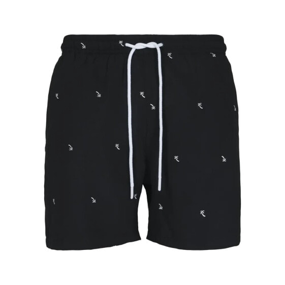 URBAN CLASSICS Embroidery swimming shorts