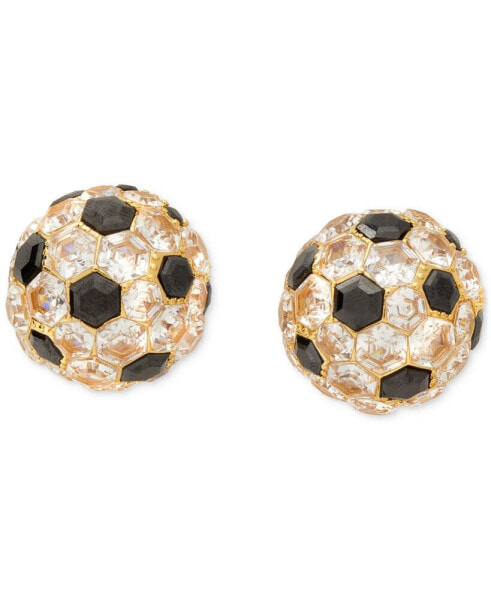 ON THE BALL Statement Stud Earrings