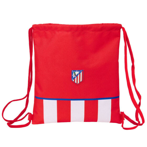 Сумка-рюкзак на веревках Atlético Madrid Красный 35 x 40 x 1 cm