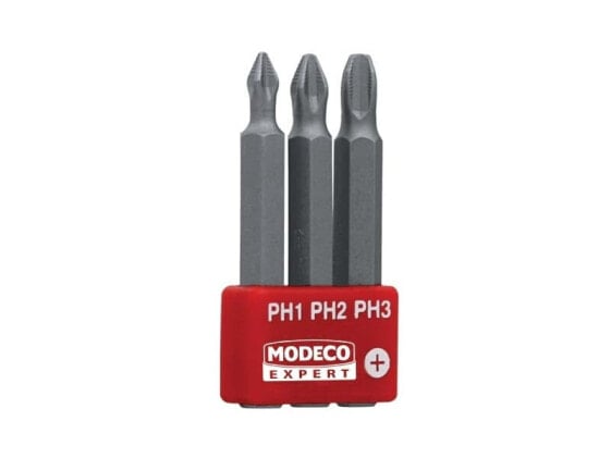 Modeco Komplet grotów 50mm PH1-PH3 3szt. - MN-15-521