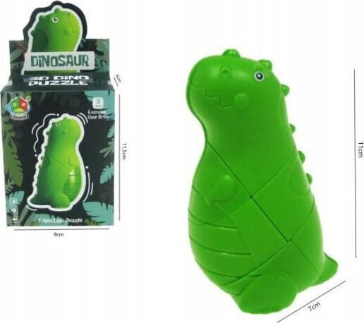 Figurka Hipo Dinozaur T-Rex 11cm kostka magiczna 3D H13086 Hipo