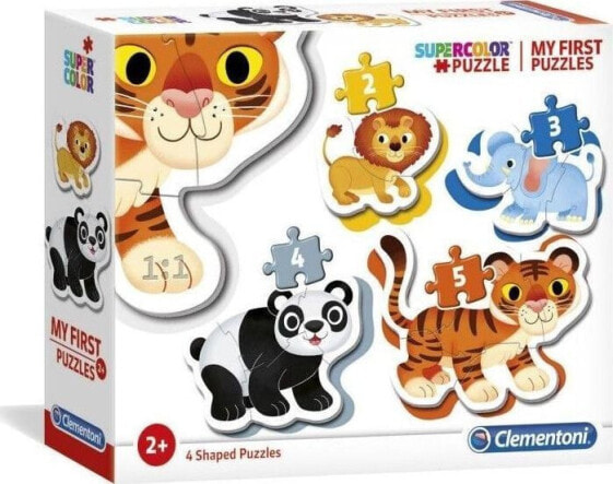 Clementoni Moje pierwsze puzzle Wild animals