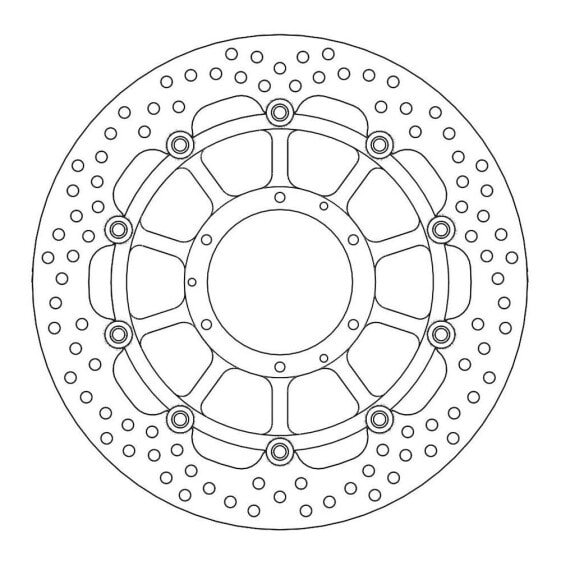 MOTO-MASTER Halo Honda 113114 front brake disc