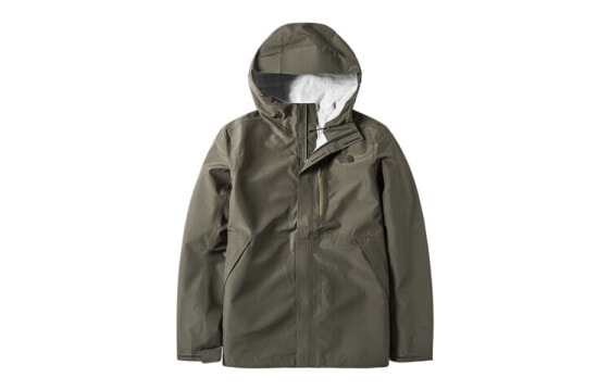 THE NORTH FACE服装系列 冲锋衣外套男户外防水透气 男款 绿色 / Куртка THE NORTH FACE 46LB-21L