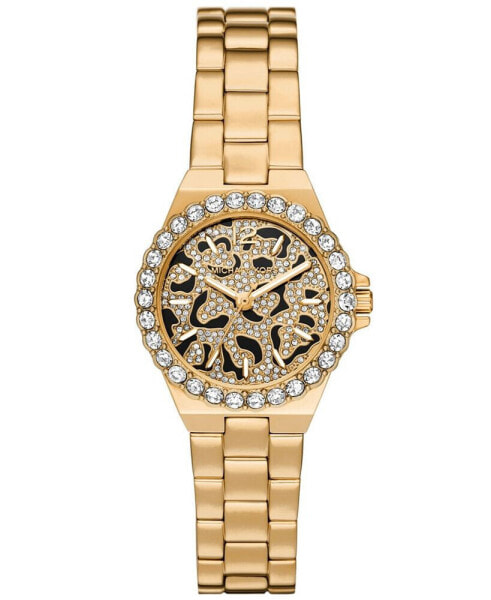 Women's Lennox Quartz Three-Hand Gold-Tone Stainless Steel Watch 30mm