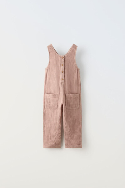 Crepe jumpsuit