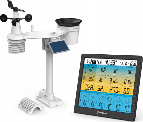 Stacja pogodowa Bresser Bresser Weather Center 7-in-1 solar 6-days 4cast Pro SF