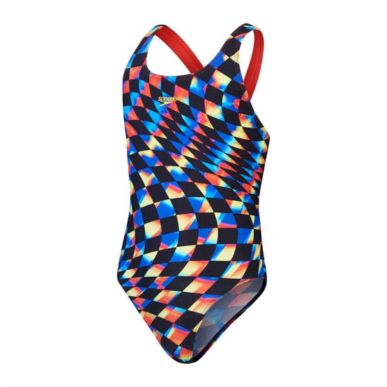 SPEEDO Digital Allover Leaderback Swimsuit
