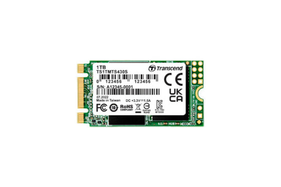 Transcend 430S - 1000 GB - M.2 - 560 MB/s - 6 Gbit/s