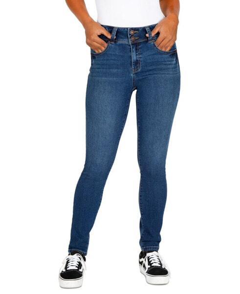 Juniors' Mid-Rise Booty-Shaping Skinny Jeans