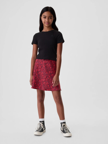 Kids Satin Skirt