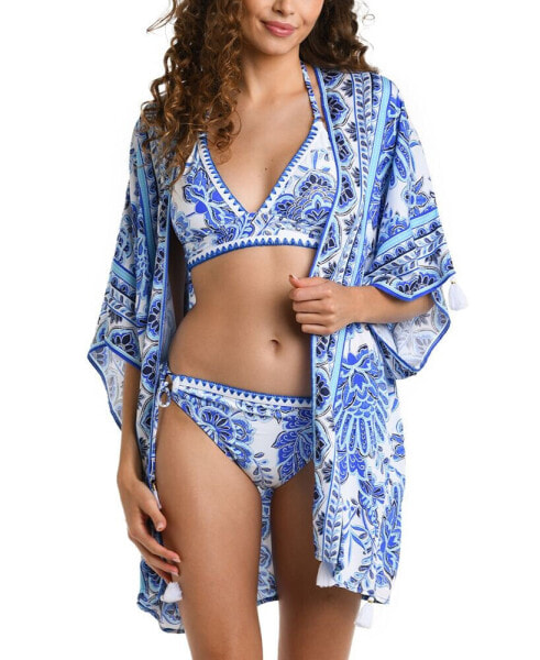 Women's Beyond Printed Kimono Swim Cover-Up