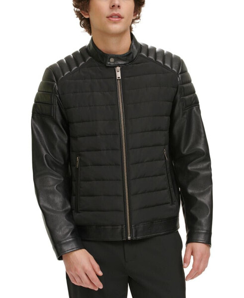 Куртка мужская DKNY с квилтингом, созданная для Macy's