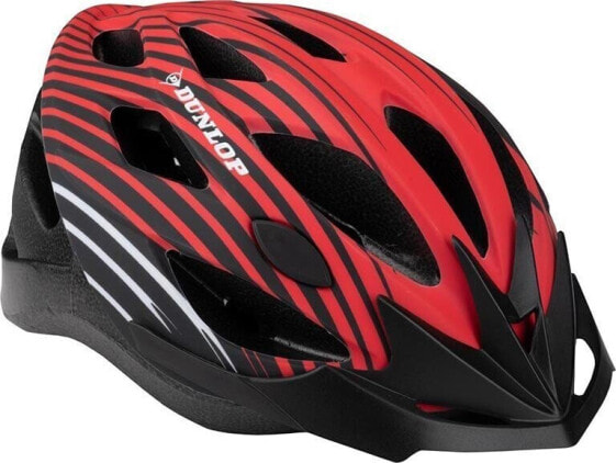 Dunlop Dunlop - Kask rowerowy MTB r. L (Czerwony)