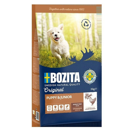 Фураж Bozita Original Puppy & Junior Chicken Курица 3 Kg