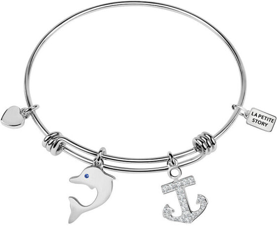 Fixed Bracelet Anchor and Dolphin LPS05AQJ11