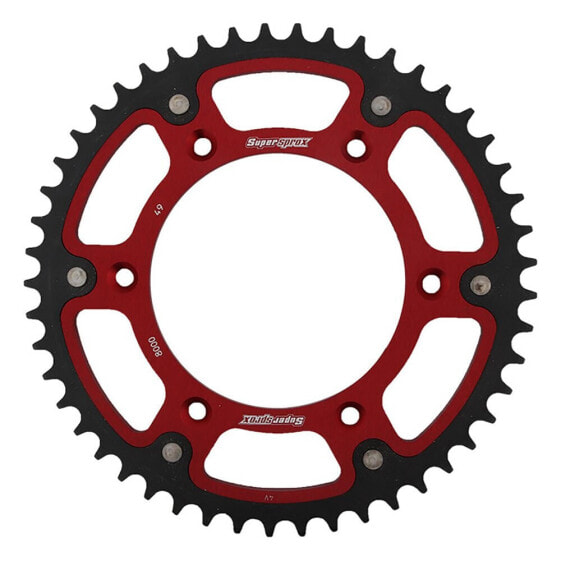 SUPERSPROX Stealth 49D RST8000X49RED rear sprocket