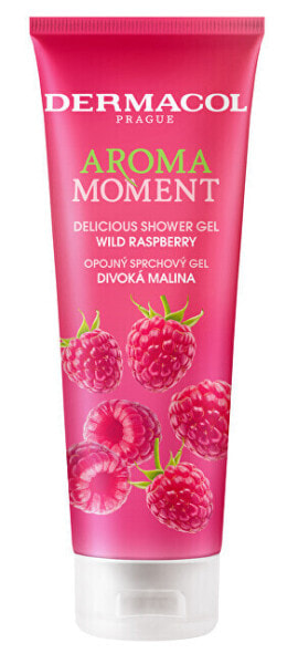 Shower gel Wild raspberry Aroma Moment (Delicious Shower Gel) 250 ml