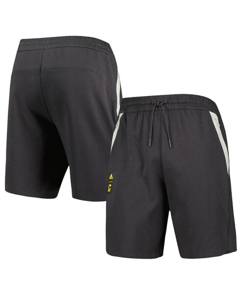 Men's Charcoal Columbus Crew 2023 Player Travel Shorts