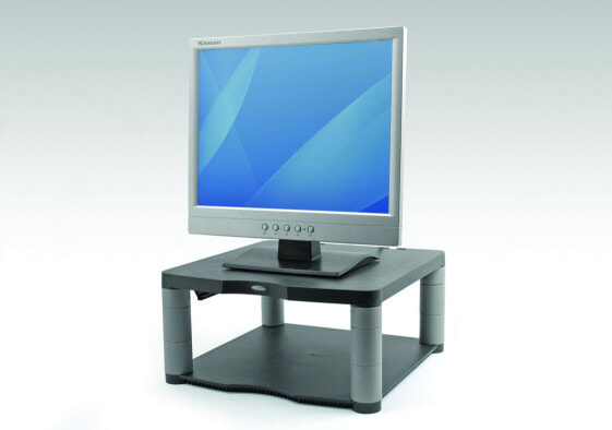 Premium Monitor Riser Graphite - Freestanding - 36 kg - 53.3 cm (21") - Height adjustment - Graphite