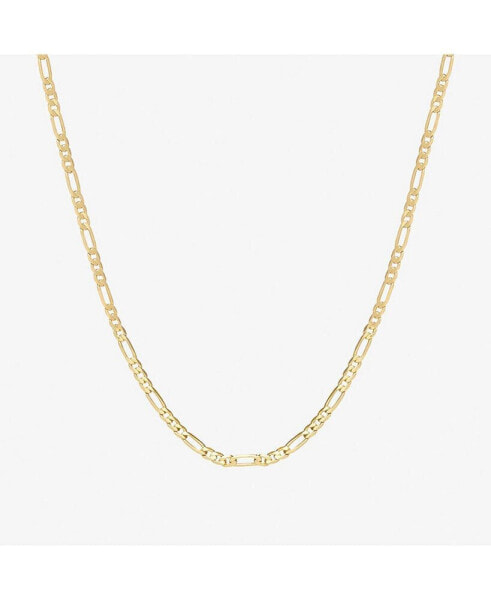 Figaro Chain Necklace - Leo Regular Short