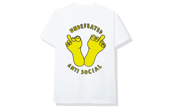ANTI SOCIAL SOCIAL CLUB 波纹字母Logo短袖T恤 男女同款 白色 / Футболка ANTI SOCIAL SOCIAL CLUB LogoT ASSC-FW20-007