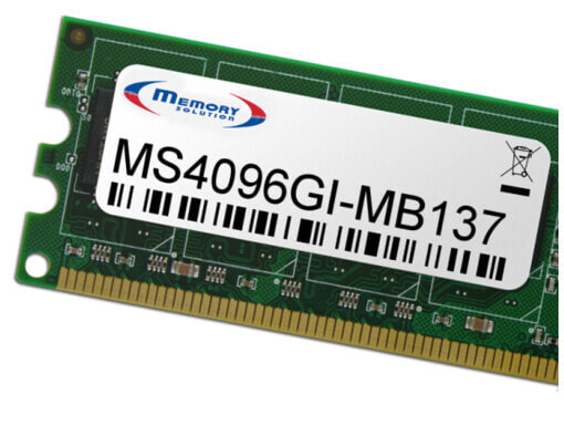 Memorysolution Memory Solution MS4096GI-MB137 - 4 GB