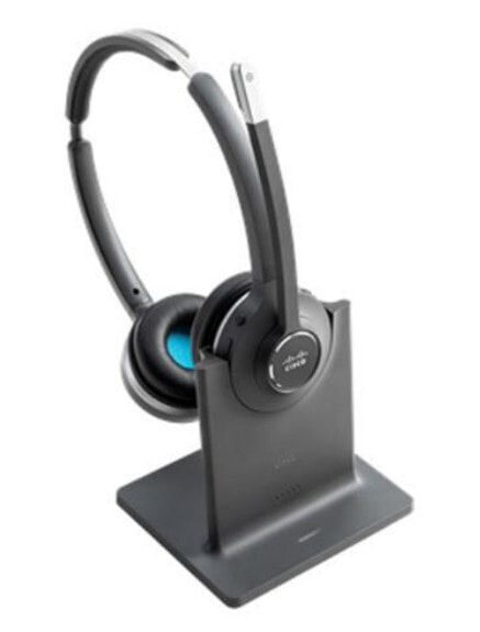 Cisco 562 - Headset - Head-band - Office/Call center - Black - Gray - Binaural - Wireless