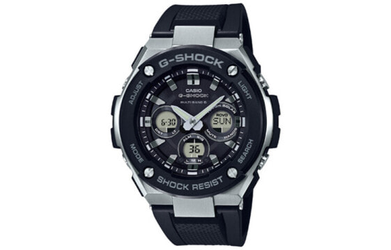 Кварцевые часы CASIO G-SHOCK G-STEEL GST-W300-1APRT GST-W300-1APR