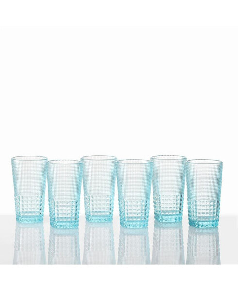 Malcolm Ice Beverage Glasses, Set of 6
