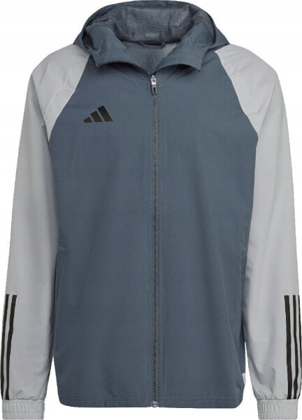 Kurtka męska Adidas Tiro 23 Competition All Weather szara r. M