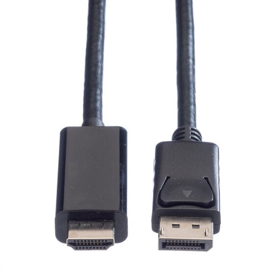 Кабель DisplayPort - DP - UHDTV - M/M - 3 м - 3 м - DisplayPort - Мужской - Мужской - Прямой - Прямой VALUE by ROTRONIC-SECOMP AG