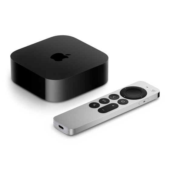 Медиаплеер Apple TV 4K - 64 GB - AVC, H.264, HEVC - M4V, MP4, MPEG4 - AAC, AC3, AIFF, EAC3, FLAC, HE-AAC, MP3, MP3 VBR, WAV - GIF, HEIF, JPEG, TIFF