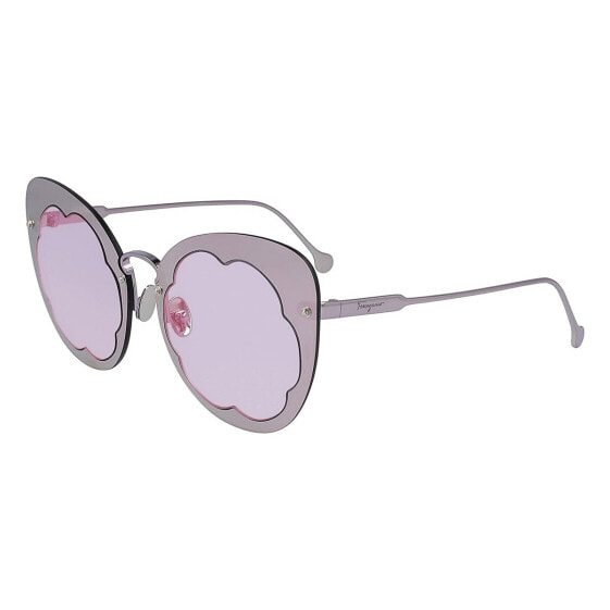 Женские солнечные очки Salvatore Ferragamo SF178SM-AMO-FLOWERFUL-537 ø 63 mm