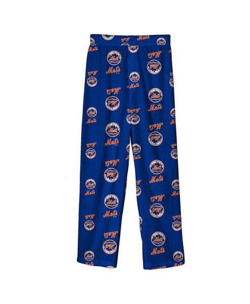 Бриджи для малышей Fanatics Королевские брюки Нью-Йорк Mets для мальчиков и девочек