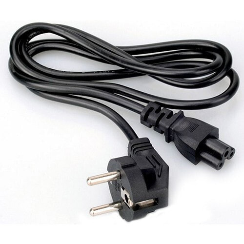 Acer Power Cable CE 3-Pin - Black - Male - Female - TravelMate 200 - TravelMate 340 - TravelMate 505 - TravelMate 520 - TravelMate 600 - TravelMate 730