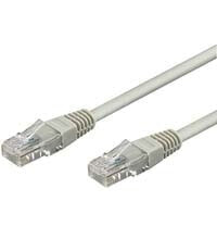 Wentronic CAT 6 Patch Cable - U/UTP - grey - 7.5 m - 7.5 m - Cat6 - U/UTP (UTP) - RJ-45 - RJ-45