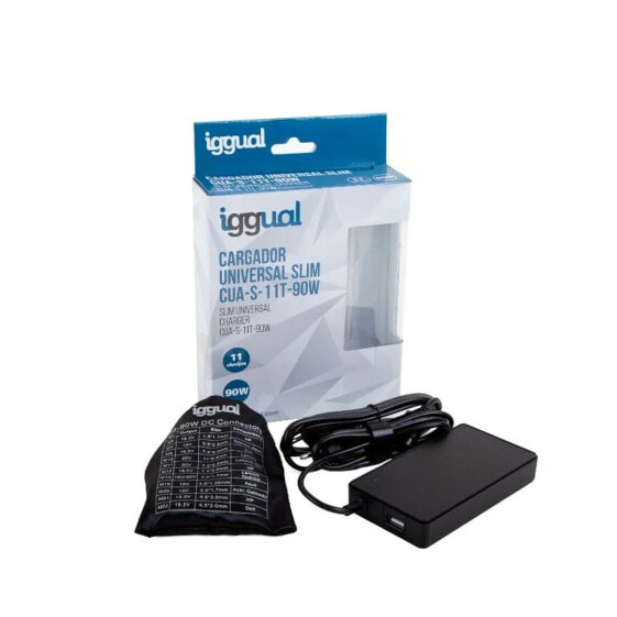 Зарядное устройство для ноутбука iggual IGG318065 90 W