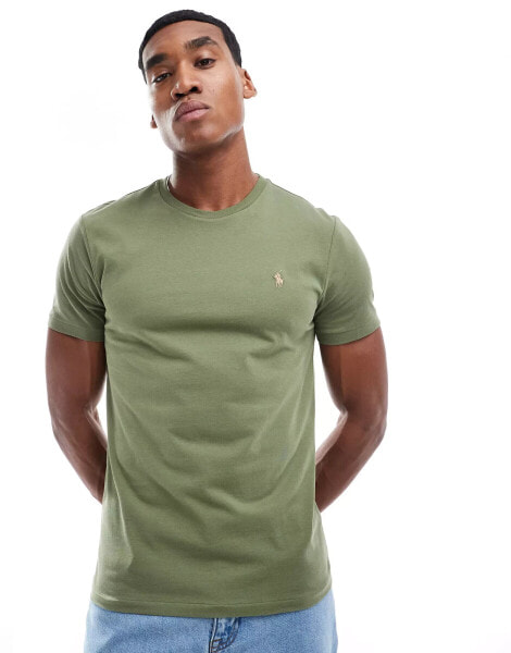 Polo Ralph Lauren icon logo t-shirt in mid green