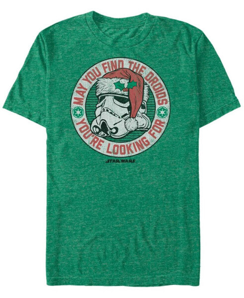 Men's Star Wars Droid Present Short Sleeve T-shirt