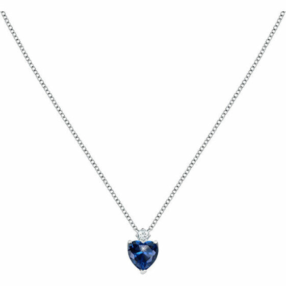 Romantic Tesori Heart Silver Necklace SAIW159
