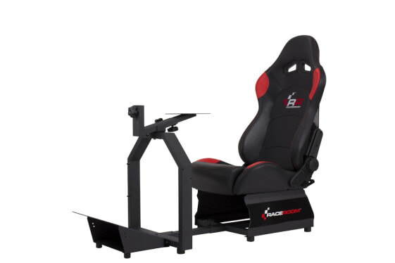 Raceroom RR3033 - Console gaming chair - Upholstered padded seat - Black,Red