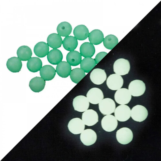 VERCELLI Round Luminous beads 9 units