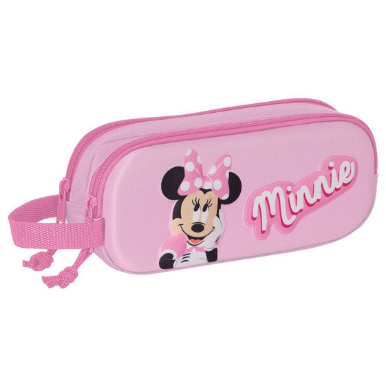 SAFTA Minnie Mouse 3D Double Pencil Case