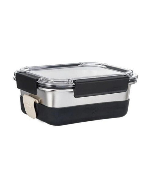 Stainless Steel Leak Resistant Container with Ms Lid and Silicone Sleeve