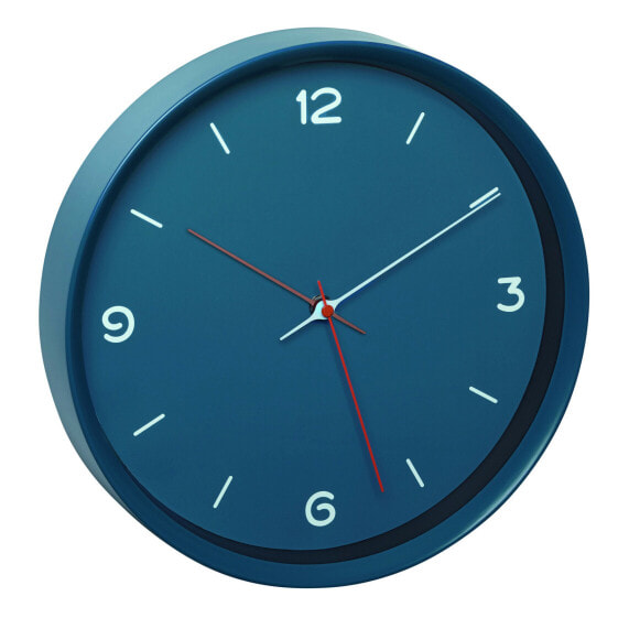 TFA Analogue wall clock - AA - 1.5 V - Blue - Plastic - Glass - 309 mm