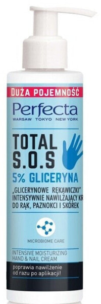 Intensiv feuchtigkeitsspendende Hand- und Nagelcreme mit 5% Glycerin